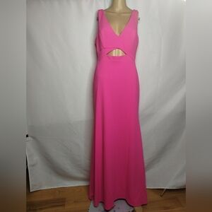 Pink Betsy Adams women's formal prom wedding dress size 10